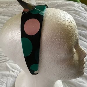 Polka dot head band
